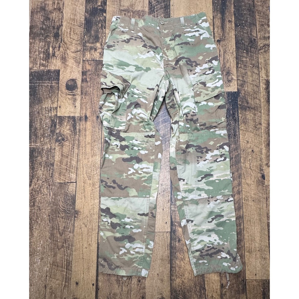 Insect Shield Military Style Cargo‎ Pants Camo Insect Repellent Medium Long